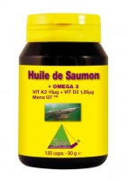 Pourquoi utiliser l’huile de saumon Oméga 3 + Vitamine K2 Mena Q7 + Vitamine D3 + Vitamine E de Super Nature Products?